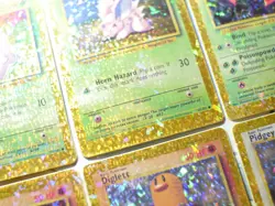ULTRA RARE Pokemon STICKER PRISM HOLO Vending Machine Cards Vulpix Wartortle - Image 2