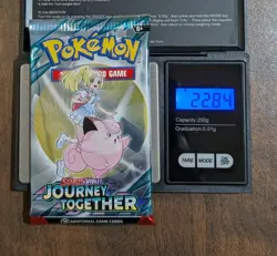 Journey Together Booster Pack - Very Heavy 22.84g - Pokemon Scarlet & Violet - Image 1
