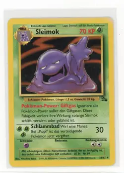 Pokemon Fossil #28/62 Muk (28) German - Image 1