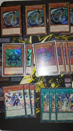 Yu-Gi-Oh Deck Bestia Cristallo Crystal Beast Complete Of Evrything! - Image 3