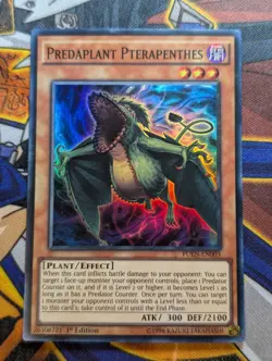 Predaplant Pterapenthes - FUEN-EN003 - Super Rare 1st Edition - Yugioh - Image 1