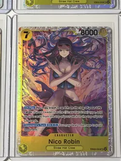 Nico Robin EB03-055 Extra Booster: One Piece Heroines Edition 4 Card Play Set - Image 5