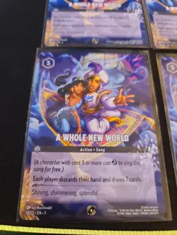 A Whole New World 10 Disney Lorcana Promo Cards Regular - Image 4