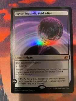 MTG Edge of Eternities Susur Secundi Void Altar Foil - Image 1