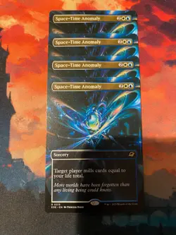 MTG Edge of Eternities Space Time Anomaly Borderless x 4 - Image 1