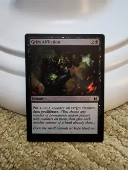 Grim Affliction x1 FOIL 084/249 Modern Masters 2015 NM MTG - Image 1