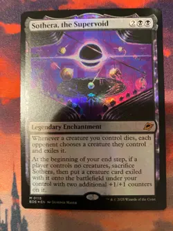 MTG Edge of Eternities Sothera the Supervoid Foil - Image 1