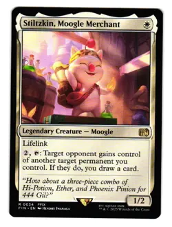 2025 Magic MTG Stiltzkin, Moogle Merchant FINAL FANTASY 34 NM Normal - Image 1