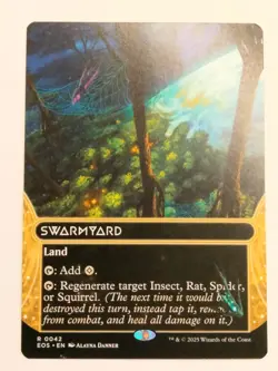 [1x] Swarmyard (0042) - Borderless Near Mint, English Edge of Eternities MTG NM - Image 1