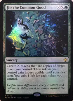 For the Common Good Holo R Bloomburrow 172 NM - Image 1