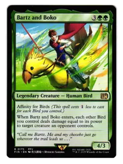 2025 Magic MTG Bartz and Boko FINAL FANTASY 175 NM Normal - Image 1