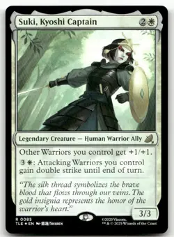 Suki, Kyoshi Captain #85 (Foil) NM Avatar: The Last Airbender: Eternal-Legal - Image 1