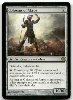 Colossus of Akros #214 (NM) Theros THS Magic MTG - Image 1