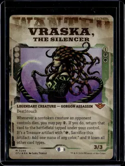 Vraska, the Silencer - 299 - Foil - OTJ - NM - MTG Magic the Gathering - Image 1