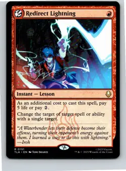 Magic the Gathering Redirect Lightning Avatar: The Last Airbender MTG Free Ship! - Image 1