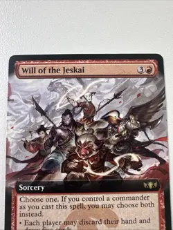Will of the Jeskai (Extended Art) Commander: Tarkir: Dragonstorm Regular - Image 3