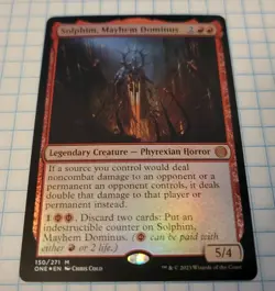Solphim, Mayhem Dominus *Foil* - ONE - NM - Magic The Gathering - MTG - Image 1