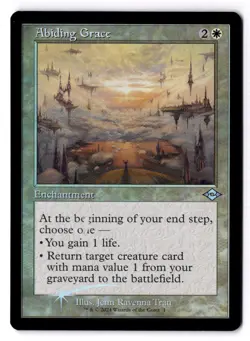 Abiding Grace NM* FOIL RETRO Modern Horizons 2 ENGLISH 1 mtg -UnltdCards - Image 1