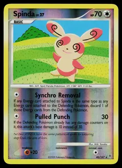 Pokemon Card - Spinda Supreme Victors 46/147 Rare Reverse Holo - Image 1