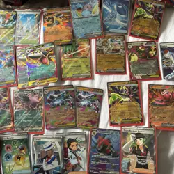 Pokemon Tins with Full Arts and Ex Cards From Various Sets Bulk Included Sleeves - Image 4