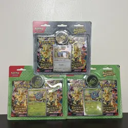 Pokemon Ascended Heroes Larry & Erika Blister Packs Sealed - Lot of 3 - Image 1