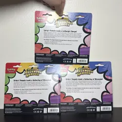 Pokemon Ascended Heroes Larry & Erika Blister Packs Sealed - Lot of 3 - Image 2