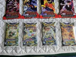 Pokemon TCG Full Art Sets Scarlet And Violet, Destined Rivals , Brilliant Stars, - Image 2