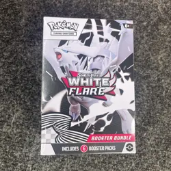 Pokemon TCG White Flare Booster Bundle SV WHT New/Factory Sealed 6 Packs - Image 1