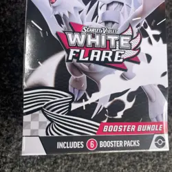 Pokemon TCG White Flare Booster Bundle SV WHT New/Factory Sealed 6 Packs - Image 2
