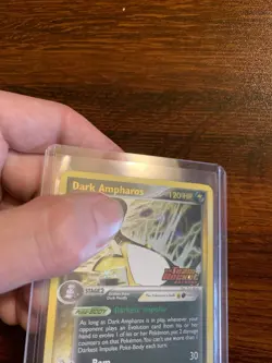 Pokemon TCG - Dark Ampharos 2/109 EX Team Rocket Returns Stamped Reverse Foil - Image 3