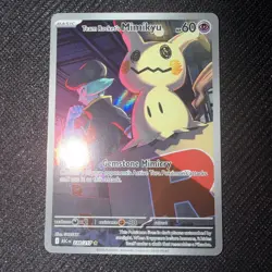Pokemon Team Rocket's Mimikyu 238/217 Me: Ascended Heroes Holo NM - Image 1