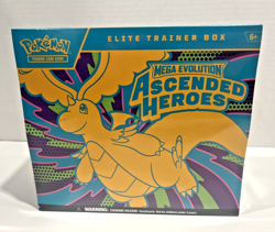 Pokemon Mega Evolution Ascended Heroes Elite Trainer Box Sealed New ETB US - Image 1
