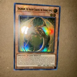 Yugioh! Ringowurm, the Dragon Guarding the Hundred Apples - CYAC-EN029 - Ultra R - Image 1