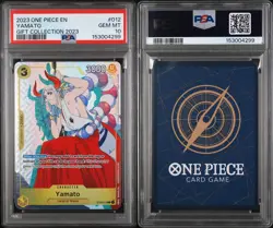One Piece Card TCG English Yamato 2023 Gift Collection ST09 #012 PSA 10 Rare - Image 3