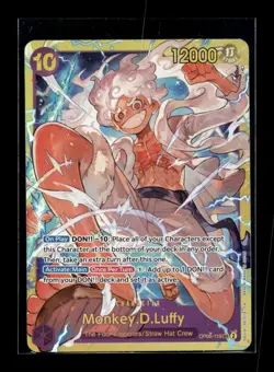 One Piece Monkey D Luffy OP05-119 Reprint SEC Premium Booster The Best PRB01 NM - Image 1