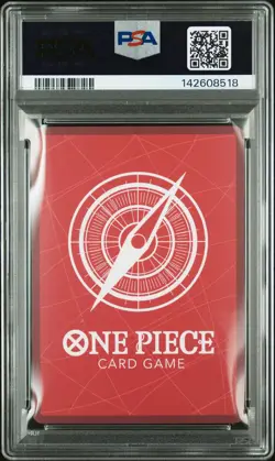 2025 ONE PIECE PROMOS PSA MAGAZINE EXCLUSIVE #001 SHANKS PSA 10 - Image 2