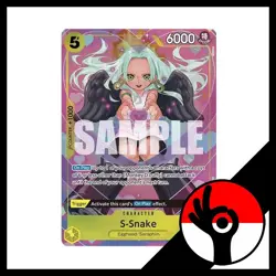 One Piece Two Legends - OP08-112 - S-Snake - Alt Art - Image 1