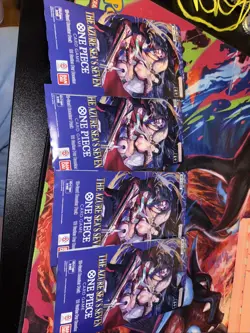 One Piece OP14 The Azure Sea’s Seven Sealed Booster Packs Lot of 4 English New - Image 1