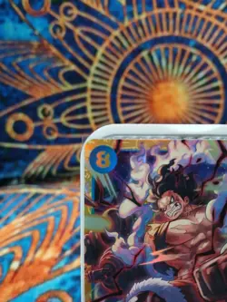 Namco One Piece CCG Monkey.D.Luffy OP11-118 Foil 8000 Power Secret Rare Rush - Image 3
