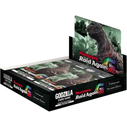 Godzilla Card Game: Monsters Raid Again Booster Box - Set 2 Sealed New - Image 1