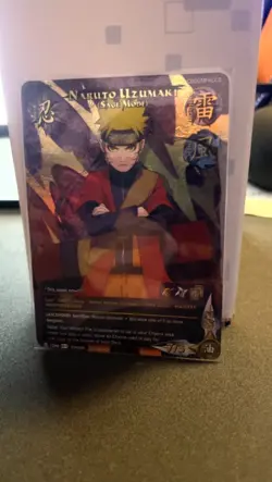 Naruto CCG Card #1395 Set 24: Naruto Uzumaki (Sage Mode) - Super Rare - Image 1