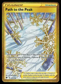 Path to the Peak 213/189 Secret Rare Astral Radiance Pokemon Card - Image 1