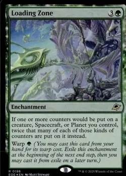 MTG: Edge of Eternities #196 Loading Zone (Foil) - Image 1