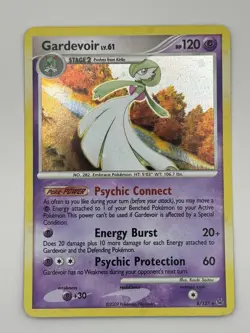 Gardevoir 8/127 Platinum Holo Rare Pokemon Card MP - Image 1