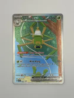 Spidops ex 243/198 Scarlet & Violet Special Illustration Rare Pokemon Card NM - Image 1