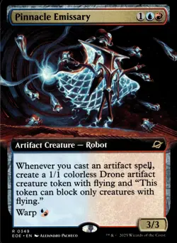 MTG: Edge of Eternities #349 Pinnacle Emissary (Extended Art) - Image 1
