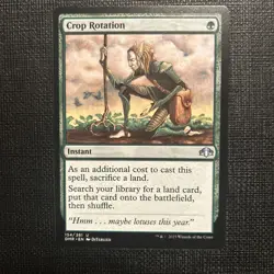 Crop Rotation - Dominaria Remastered - Magic MTG NM - Image 1