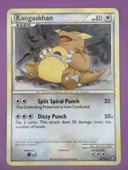 Kangaskhan 36/102 Triumphant Regular Finish Pokemon Card - MP - Image 1