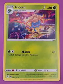 Gloom 002/196 Lost Origin Regular Finish Pokemon Card - Image 1