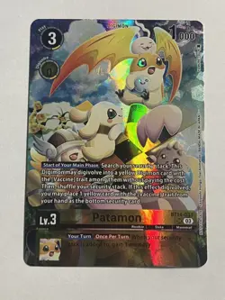 Digimon card game Patamon box topper bt14-033 release special booster 2.5 - Image 1